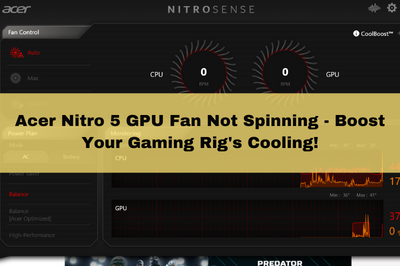 acer nitro 5 gpu fan not spinning
